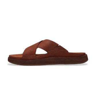 Timberland Casco Cove Sandalen aus braunem Leder