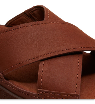 Timberland Casco Cove Sandalen aus braunem Leder