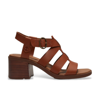 Timberland Bellevaux Bellevaux Brown Fisherman Leather Sandals