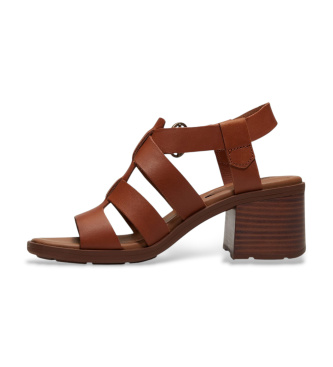 Timberland Bellevaux Bellevaux Brown Fisherman Leather Sandals