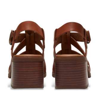 Timberland Bellevaux Bellevaux Brown Fisherman Leather Sandals