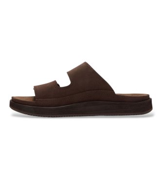 Timberland Skórzane sanda?y Casco Cove w kolorze ciemnobr?zowym