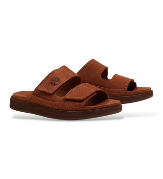 Timberland Sandali in Pelle Casco Cove marrone