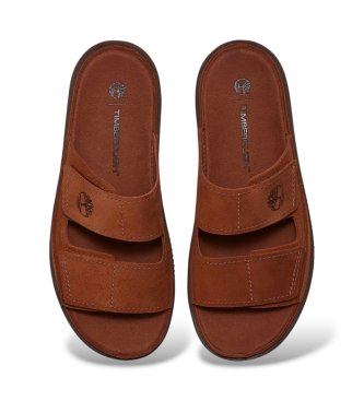 Timberland Sandali in Pelle Casco Cove marrone
