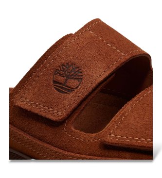 Timberland Sandali in Pelle Casco Cove marrone