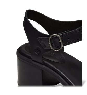 Timberland Sandalias de Piel con tira trasera Bellevaux negro