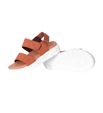 Timberland Greyfield Sandal 2 sandales en cuir marron