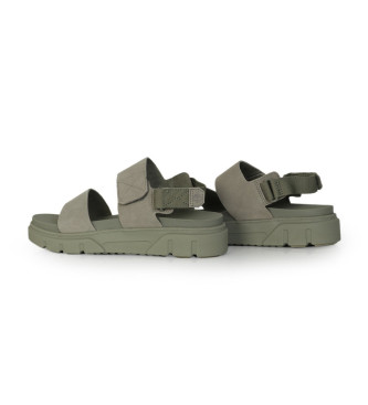 Timberland Greyfield Sandal 2 leather sandals green