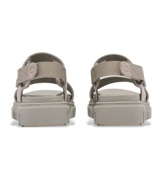 Timberland Sand�lia Greyfield 2 sand�lias de couro bege