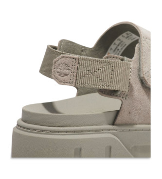 Timberland Sand�lia Greyfield 2 sand�lias de couro bege
