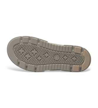 Timberland Sand�lia Greyfield 2 sand�lias de couro bege