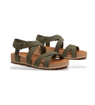 Timberland Leather sandals Malibu Waves green