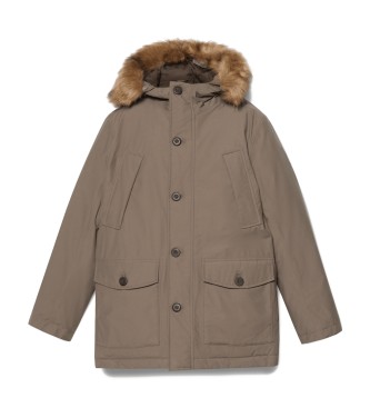 Timberland Parka impermable Scar Ridge marron