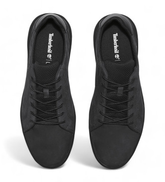 Timberland Zapatillas de piel de caa baja con cordones Seneca Bay Negro