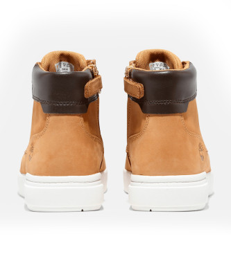 Timberland Zapatillasde piel de media caa con cordones Seneca Bay Marrn