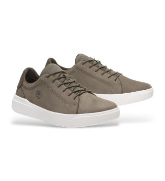 Timberland skóra Seneca Bay LOW LACE UP SNEAKER OLIVE NUBUCK