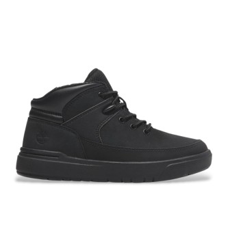 Timberland Sneaker Seneca Bay Mid in pelle nera