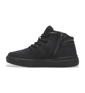 Timberland Sneaker Seneca Bay Mid in pelle nera