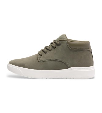 Timberland Seneca Bay Mid chaussures en cuir vert