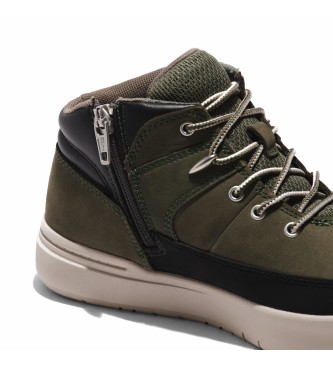 Timberland Seneca Bay grnne mid-top ldersko med snrebnd