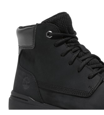 Timberland Zapatillas de piel de media caa con cordones Seneca Bay negro