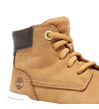 Timberland Zapatillas de piel de media caa con cordones Seneca Bay amarillo