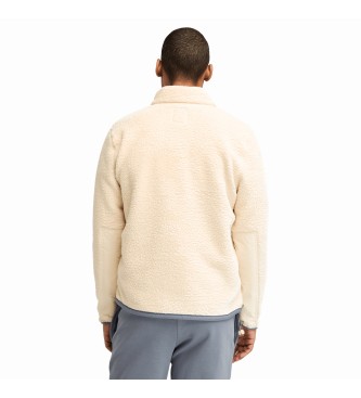 Timberland Beige fluffy fleece jacket