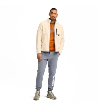 Timberland Beige fluffy fleece jacket