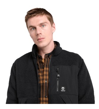 Timberland Flauschige Fleecejacke schwarz