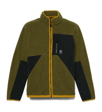 Timberland Grne flauschige Fleecejacke