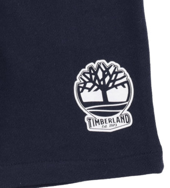 Timberland Navy logo shorts