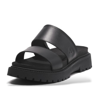 Timberland Sandlias de couro Clairemont Way preto