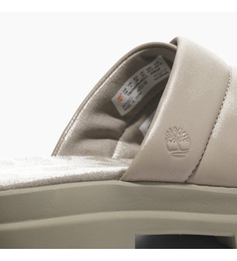 Timberland London Vibe sandaler i taupe lder