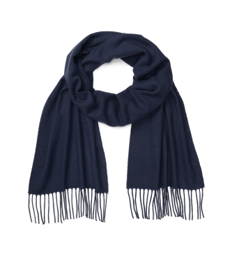 Timberland Einfarbiger Strickschal navy