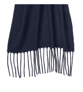 Timberland Einfarbiger Strickschal navy