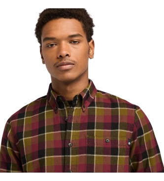 Timberland Buffalo Shirt med Solucell Air-teknologi grn, rd