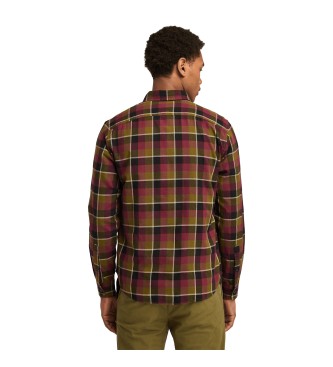 Timberland Buffalo Shirt med Solucell Air-teknologi grn, rd