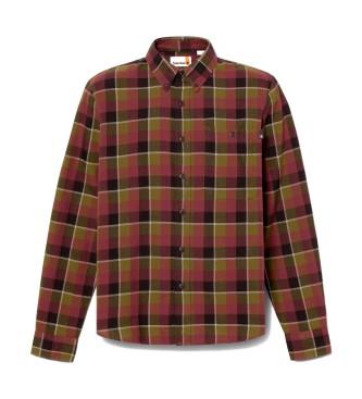 Timberland Buffalo Shirt med Solucell Air-teknologi grn, rd