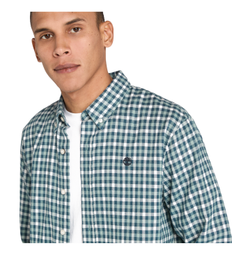 Timberland Solucell Gingham-skjorte bl