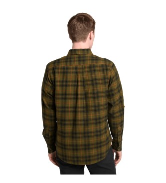 Timberland Camicia a quadri con tecnologia Solucell Air verde