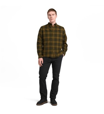 Timberland Camicia a quadri con tecnologia Solucell Air verde