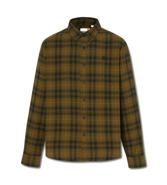 Timberland Camicia a quadri con tecnologia Solucell Air verde