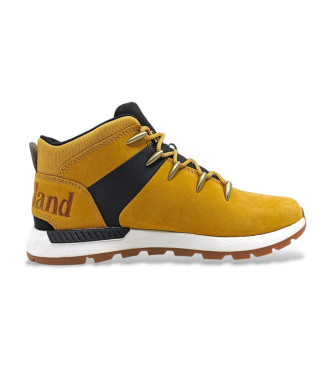 Timberland Sprint Trekker Mid Leather Sneakers Yellow