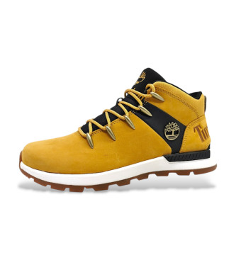 Timberland Sprint Trekker Mid Leather Sneakers Yellow