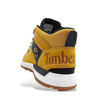 Timberland Sprint Trekker Mid Leather Sneakers Yellow