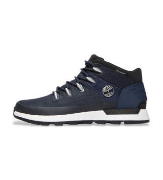 Timberland Bottes en cuir Sprint Trekker bleu marine
