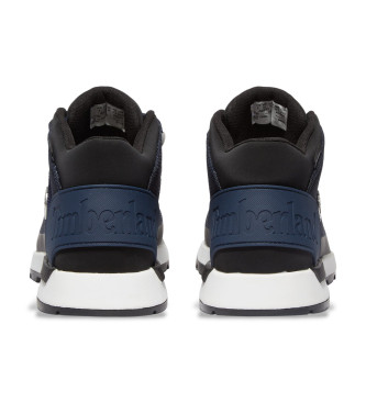 Timberland Bottes en cuir Sprint Trekker bleu marine