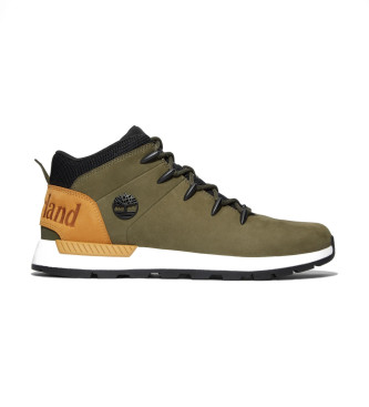 Timberland Botas Sprint Trekker em pele verde