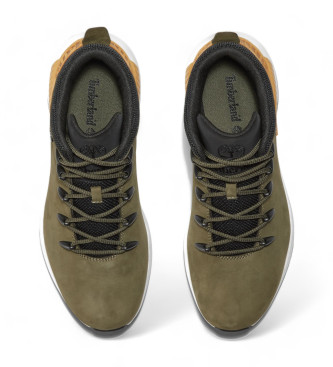 Timberland Botas Sprint Trekker em pele verde