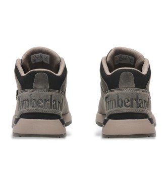 Timberland Sapatos Sprint Trekker Mid em pele cinzenta